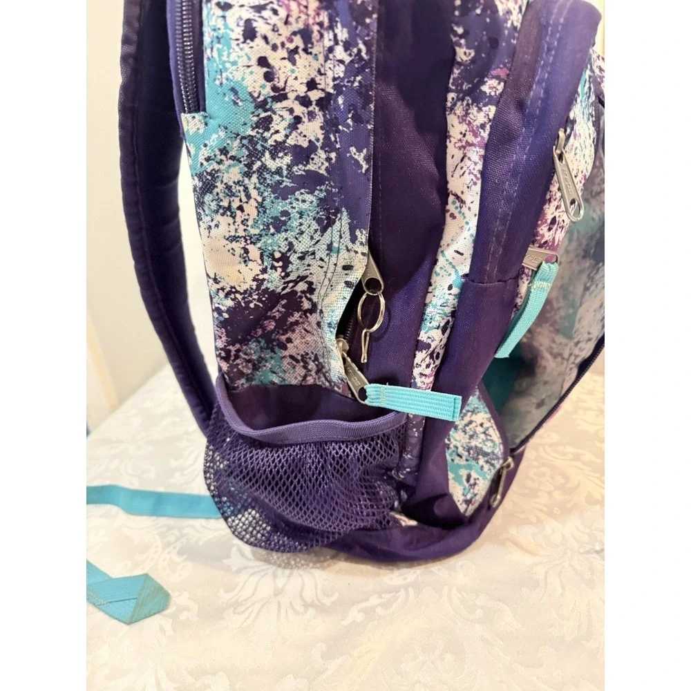 Trans By JanSport Tie Dizzle Purple Backpack 15
